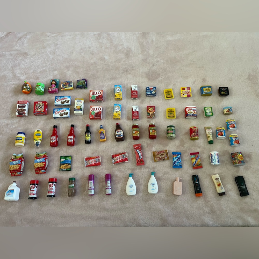 Mini Brands and Shopkins
